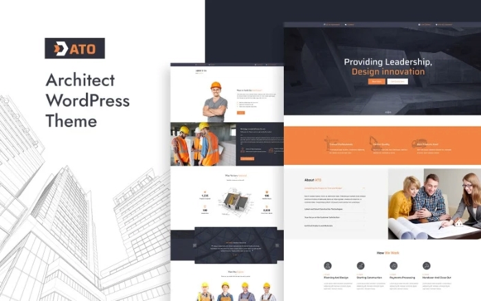 ATO – Construction WordPress Theme 1.0