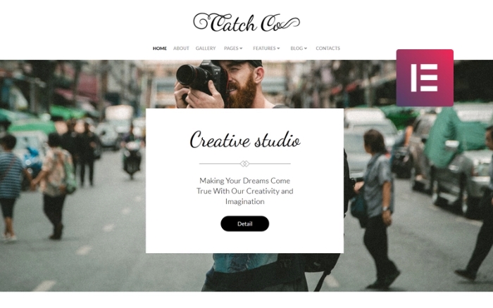 Catch Co – Photo Studio Multipurpose Creative WP Elementor 1.0.0