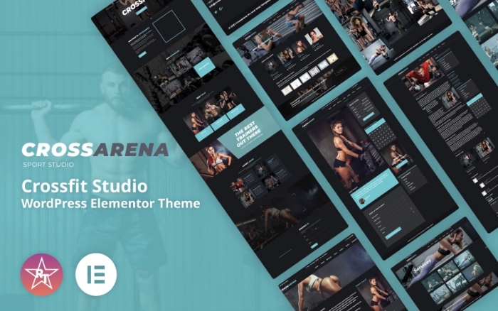 Cross Arena – Crossfit Studio WordPress Elementor Theme 1.0.0