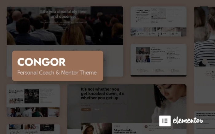 Congor - Personal Coach & Mentor WordPress Theme 1.0