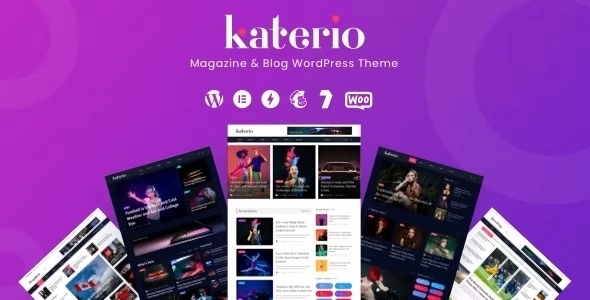 Katerio – Magazine & Blog WordPress Theme 1.0