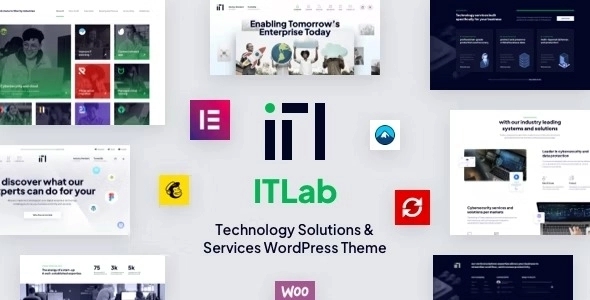 ITLab – Technology Solutions & Services WordPress Theme 1.0.1