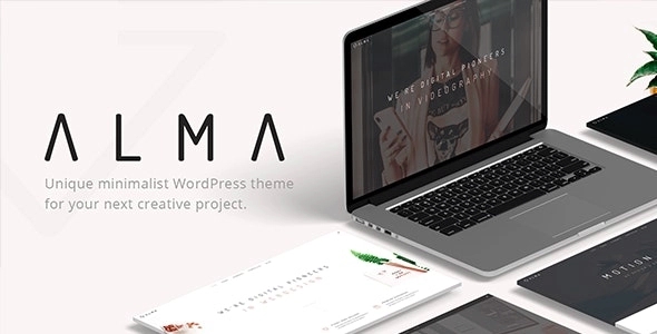 Alma – Minimalist Multi-Use WordPress Theme 2.4.2