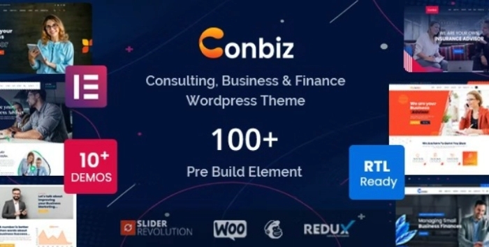 Conbiz – Business & Consulting WordPress Theme 1.6
