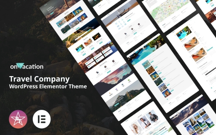 OnVacation – Travel Company WordPress Elementor Theme 1.0.0