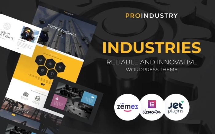 ProIndustry – Reliable And Innovative WordPress Industries Theme 1.0.0
