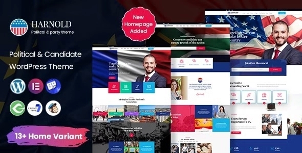 Harnold – Political WordPress Theme 1.0.6