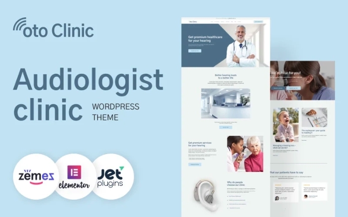 OTO Clinic – ENT Specialist WordPress Theme 1.0.1