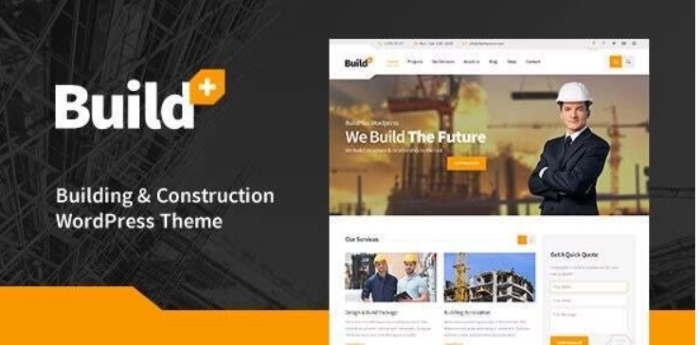 BuildPlus – Engineering Construction Building WP Theme 1.0
