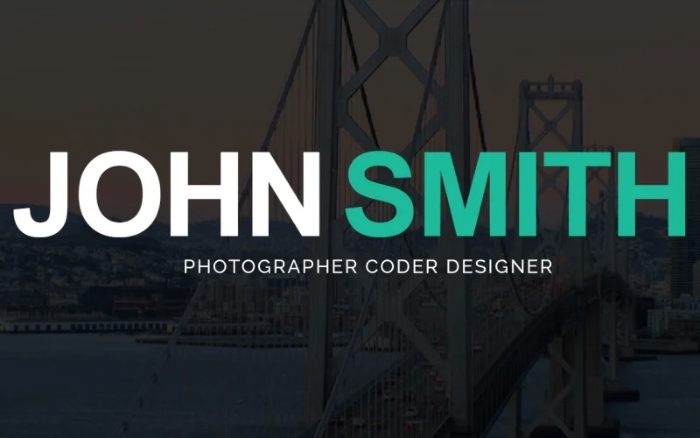 JohnSmith – Online CV WordPress Theme 1.2.3