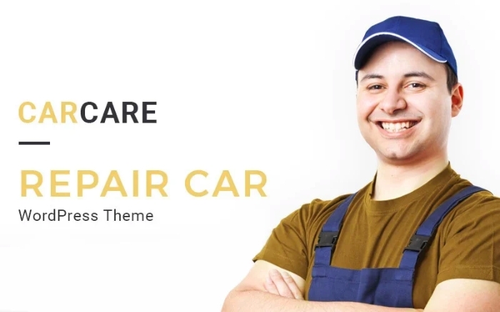 Car Repair Responsive WordPress Theme 1.1.0