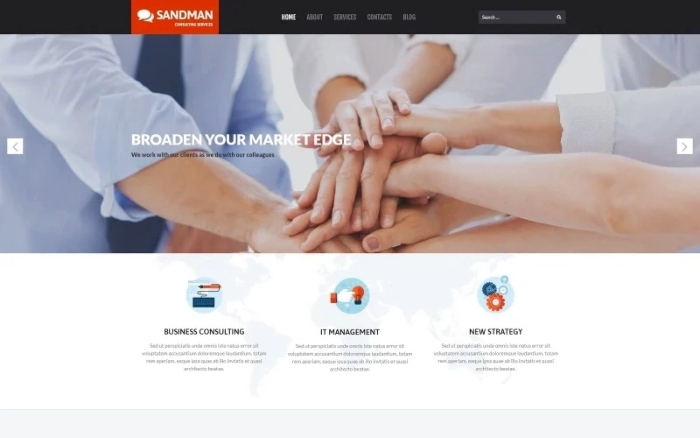 Sandman – Business Multipurpose Modern WordPress Elementor Theme 1.0.0