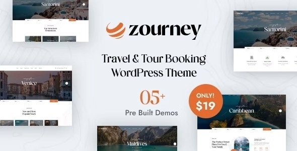 Zourney – Travel Tour Booking WordPress Theme 1.2.2