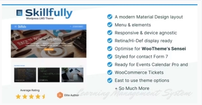 Skillfully – A Learning Management System (LMS) Theme 2.0.4