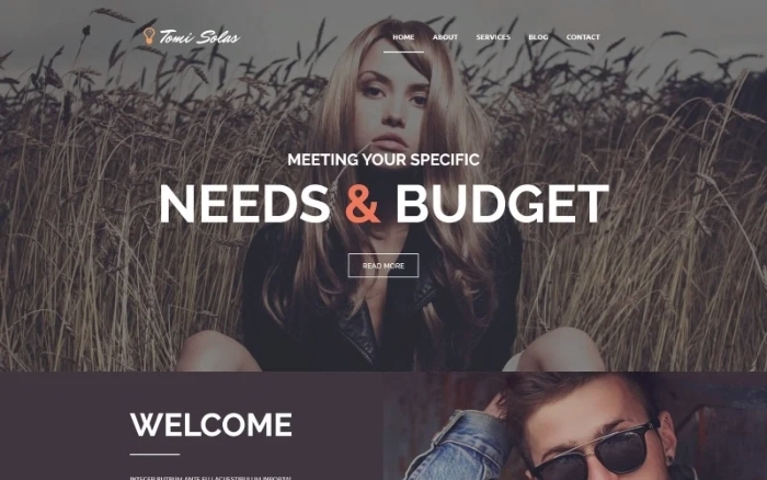 Tomi Solas WordPress Theme 1.0.0