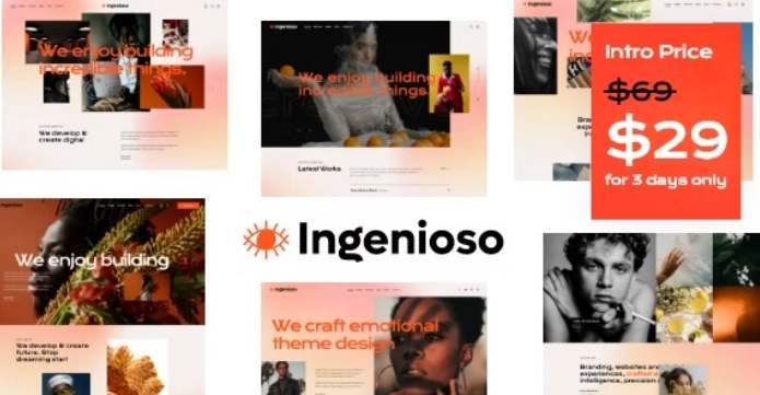 Ingenioso – Creative WordPress Theme 1.9.0