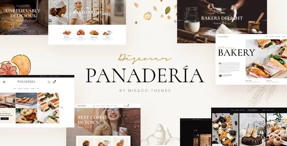 Panadería – Bakery and Pastry Shop Theme 1.4.1