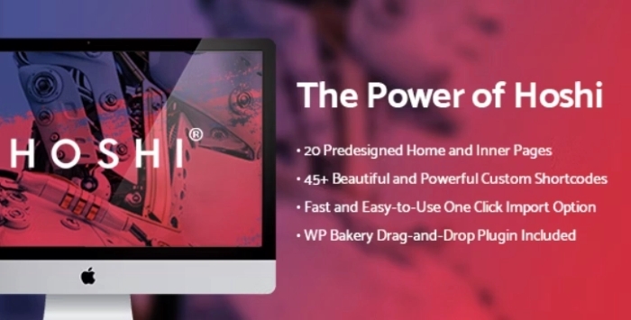 Hoshi – Digital Agency Theme