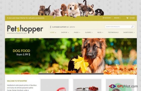 YITH Petshopper Premium WooCommerce Themes 1.8.0