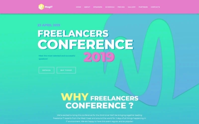 MagIT – IT Conference WordPress Elementor Theme 1.0.0