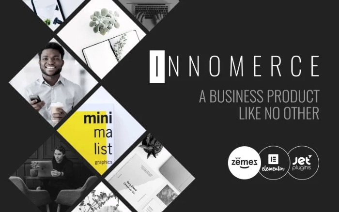 Innomerce – Business Multipurpose Minimal WP Elementor Theme 2.1