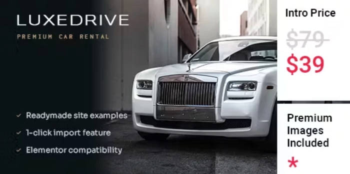 LuxeDrive – Limousine and Car Rental Theme 1.0