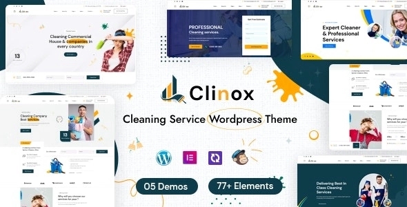 Clinox – Cleaning Services WordPress Theme 1.0.4