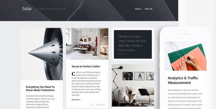 Themes Kingdom Solar WordPress Theme 1.2.5