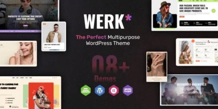 Werk – Elementor Multipurpose WooCommerce Theme 1.0.0