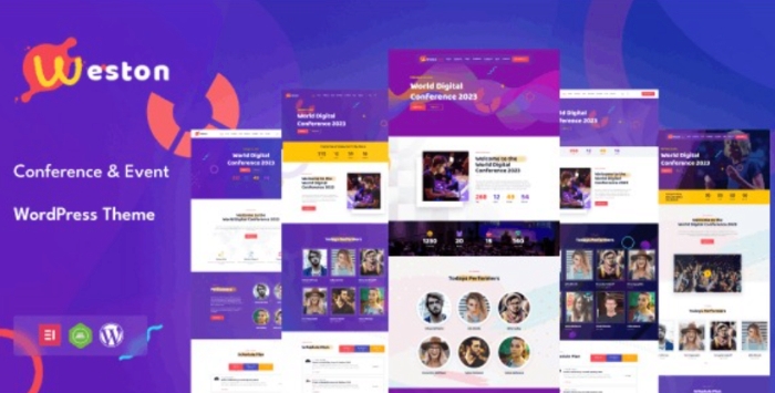 Weston – Conference & Event WordPress Theme 2.2