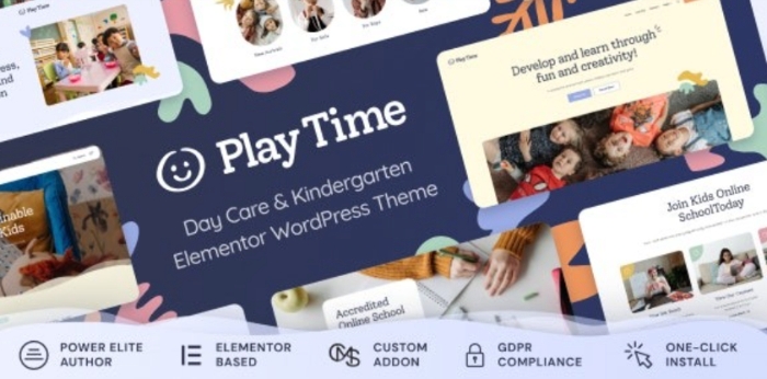 Play Time – Day Care & Kindergarten WP Theme 1.0.8