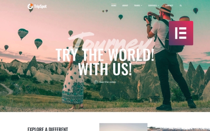 TripSpot – Travel WordPress Elementor Theme 1.0.0