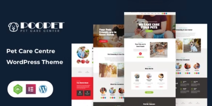 Poopet - Pet Care Center WordPress Theme + RTL 2.0.1