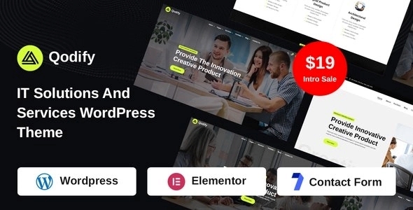 Qodify – IT Solutions And Services WordPress Theme 1.0