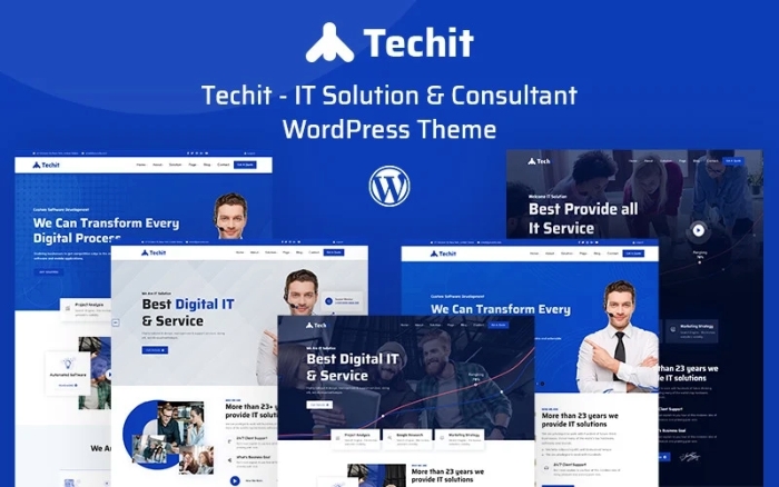 Techit – IT Solution & Consultant WordPress Theme 1.0.0