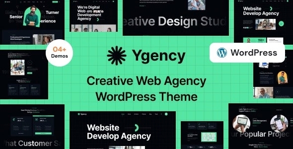 Ygency – Web Design Agency WordPress Theme 1.1.1