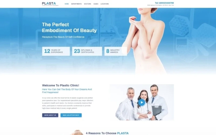 Plasta – Medical WordPress Elementor Theme 1.0.0