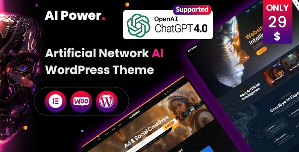 AI Power - Artificial Neural Network AI Theme