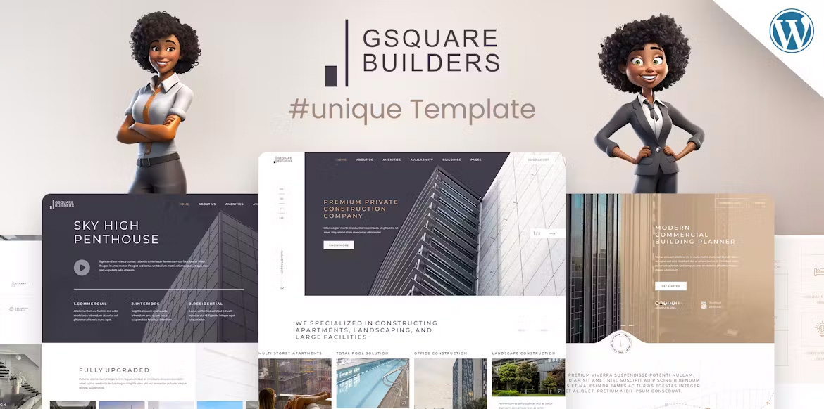 Gsquare - Real Estate WordPress Theme 1.0.4