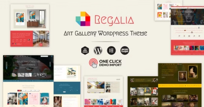 Regalia – Artist Portfolio Art Gallery Theme 1.0.0