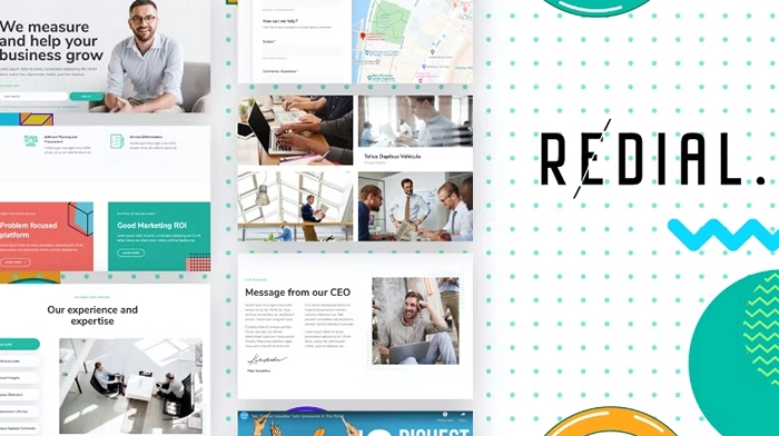Redial – Corporate & Business Elementor Template Kit 1.0.0