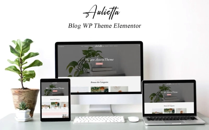 Aulietta – Blog WP Theme Elementor WP Theme 1.0.4