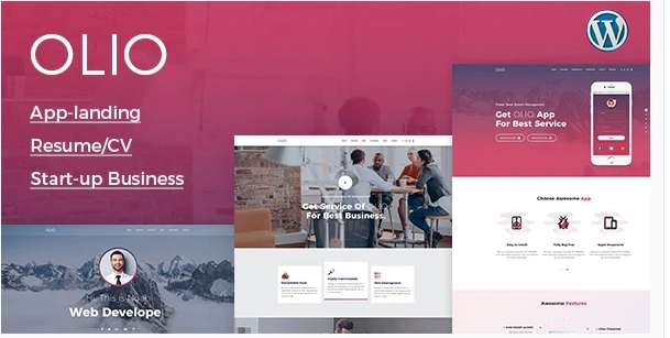 Olio – One Page WP Theme 2.2