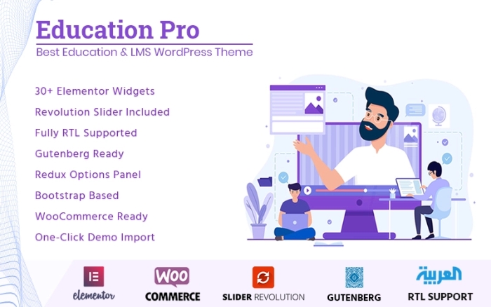 Education Pro – Best Education and LMS WP Theme 2.2.3.1