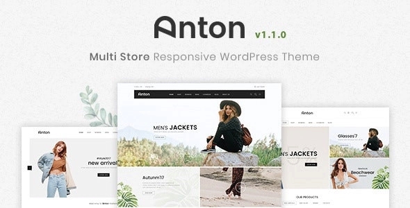 Anton – Multi Store Responsive WP Theme 1.2-update-13-august-2018