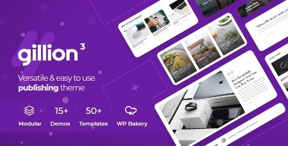 Gillion – Multi-Concept Blog/Magazine & Shop WP Theme 4.8