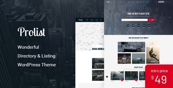 Prolist – Directory Listing WordPress Theme 1.18