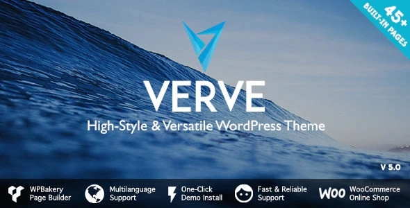 Verve – High-Style WordPress Theme 6.6