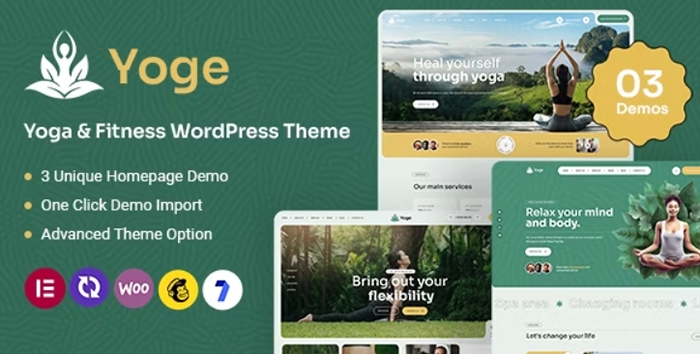 Yoge – Fitness and Yoga WordPress Theme 1.2