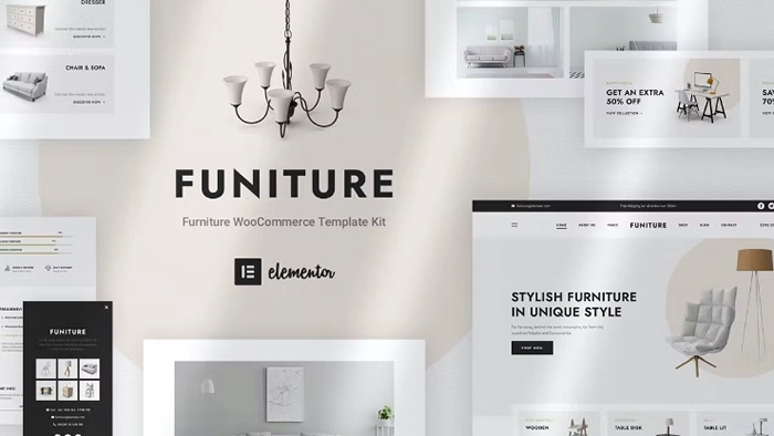 Funiture – Furniture Shop Elementor Template Kit 1.0.0